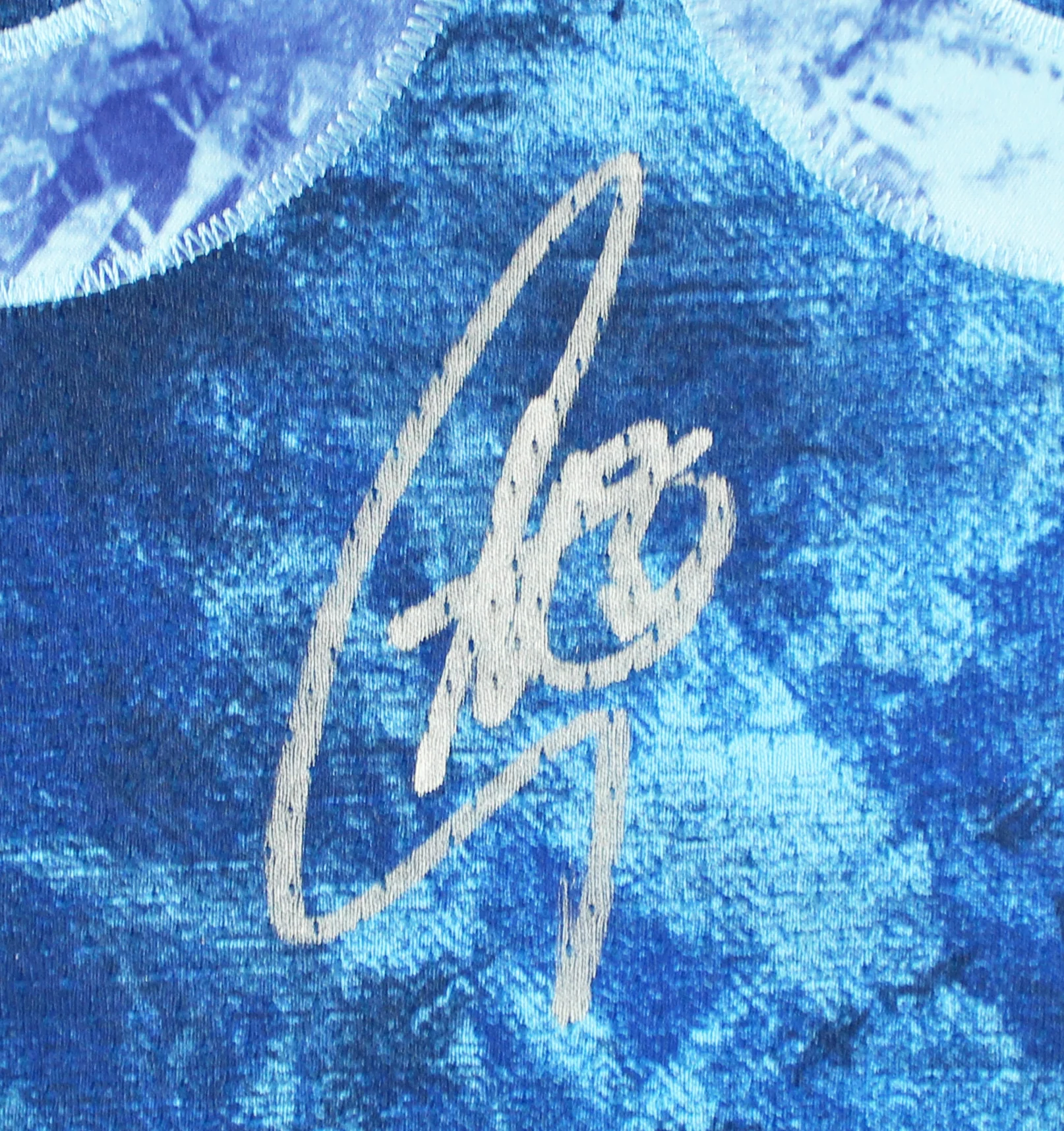 Warriors Stephen Curry Signed Blue Creators in The Paint Nike Jersey BAS Witness - Image 4