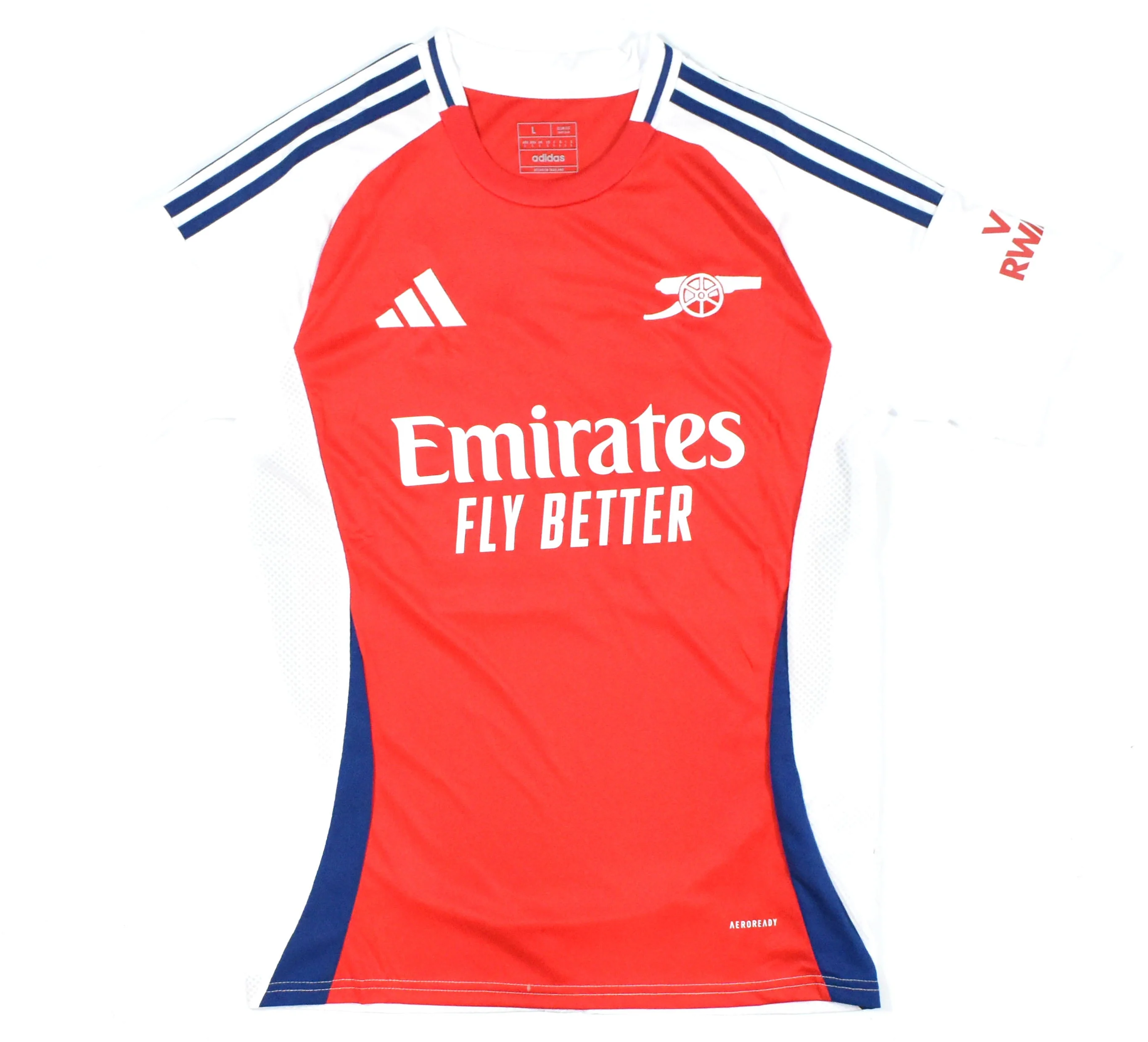 William Saliba Autographed Arsenal Home Soccer Jersey #12 - Beckett Hologram *L - Image 3