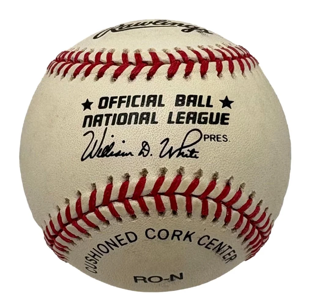 Willie Mays San Francisco Giants Signed Official NL Baseball BAS AE65415 - Image 2
