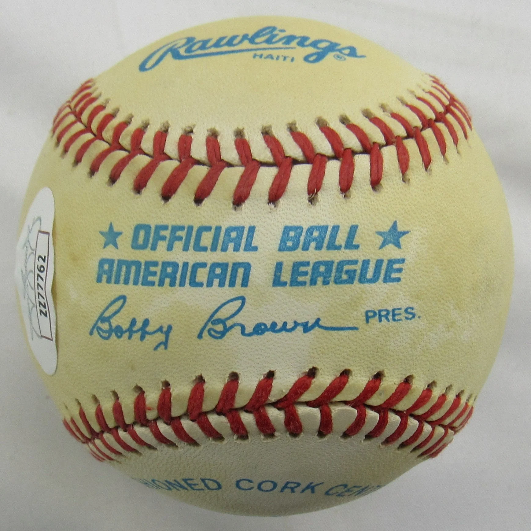 Billy Martin Signed Auto Rawlings Baseball JSA LOA ZZ77762 - Image 3