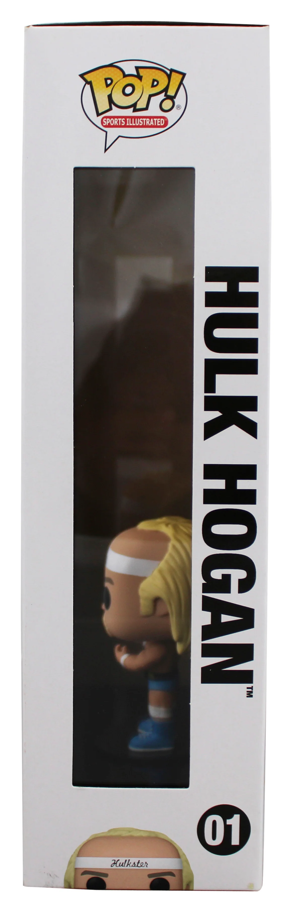 WWE Hulk Hogan Authentic Signed #01 Large Funko Pop Vinyl Figure JSA #CG10460 - Image 4